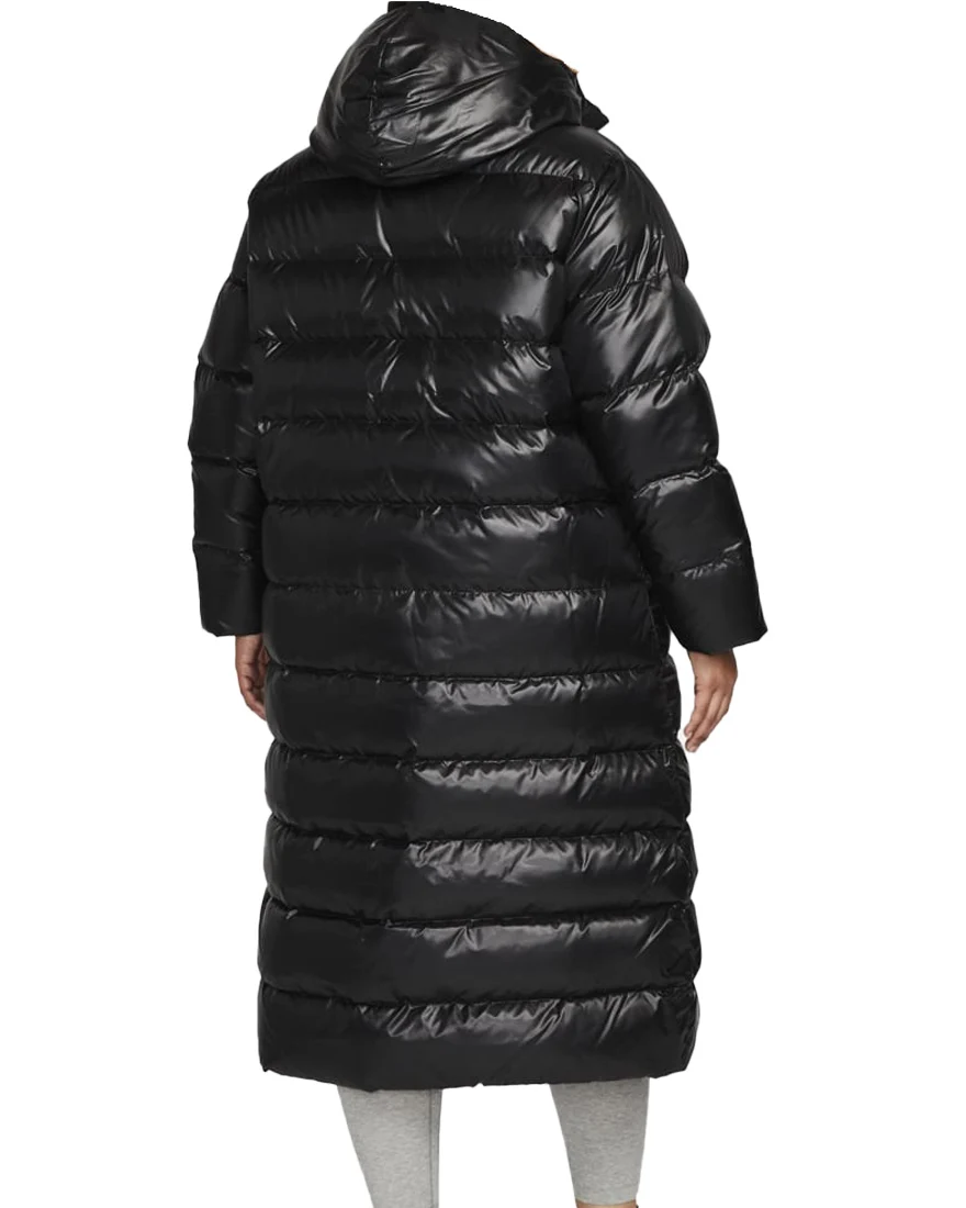 Customized Parka Jacket removeable Hooded Ladies Jacket Winter Puffer Cotton Padding Down Parka Jacket Women With Fur