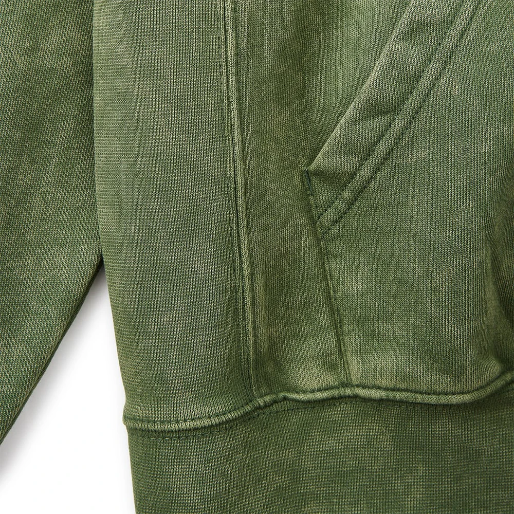 Custom fashion streetstyle pullovers 100% cotton plain hoodies men acid stone washed distressed vintage oversized hoodies