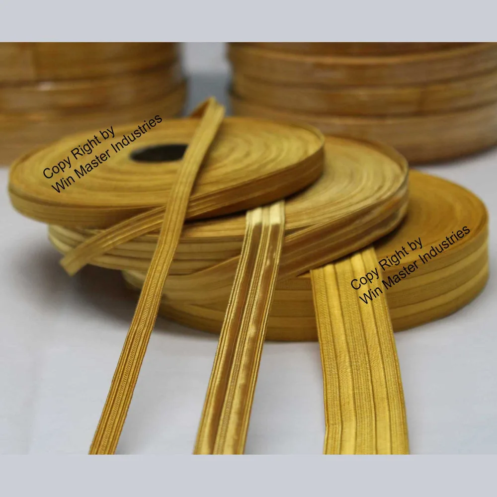 custom embroidered trim woven jacquard ribbon for uniforms high quality uniform ribbons for sale