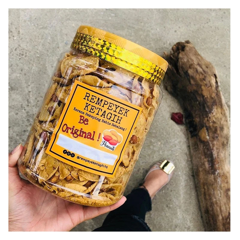 High Quality Yummy and Affordable Crispy Sweet Trans Fat Free Crunchy Golden Salted Duck Egg Chips Original Flavor 500g