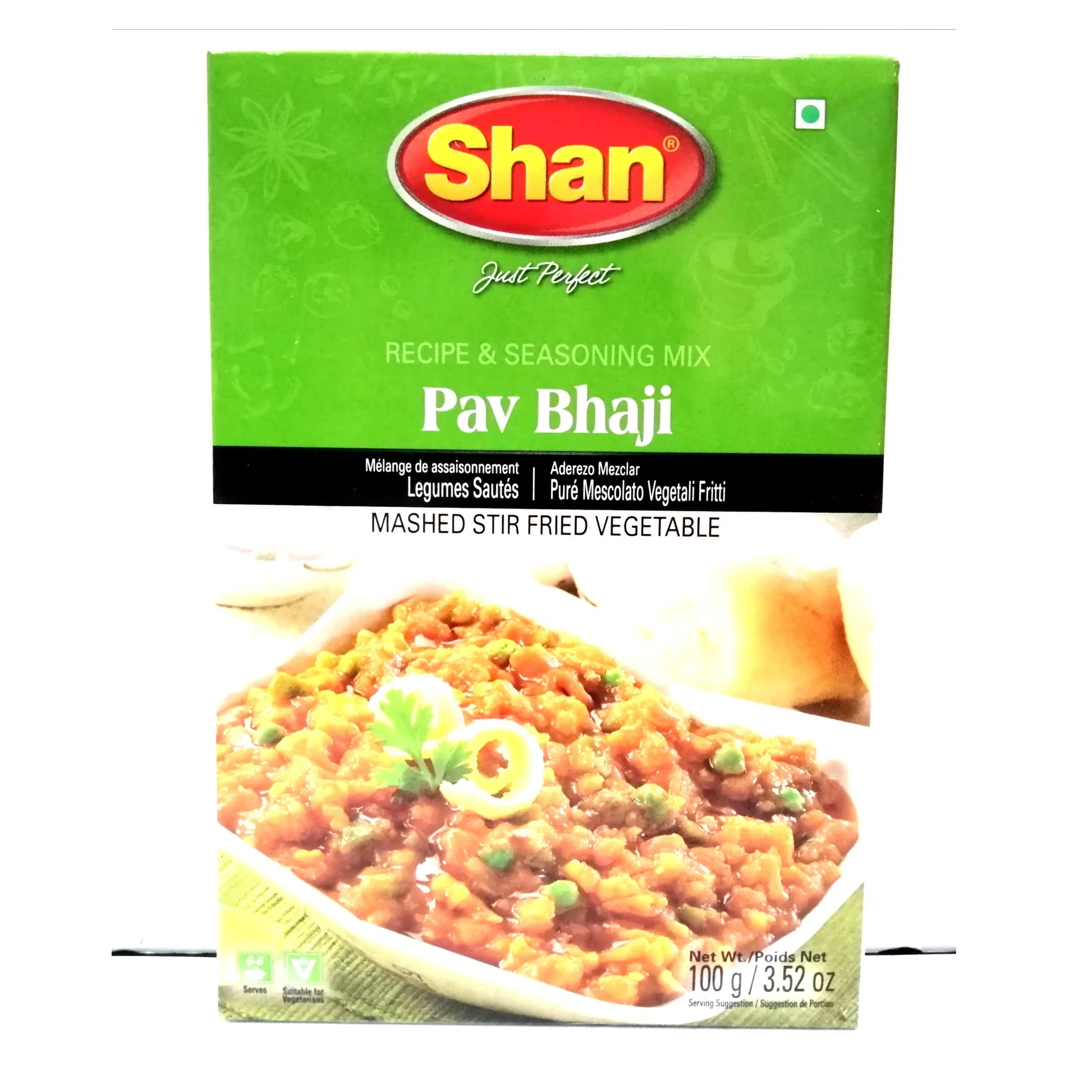 Cheap Price Spices Mixed Shan Pav Bhaji Mix 100g Seasonings Wholesale 36 Months Shelf Life From Pakistan