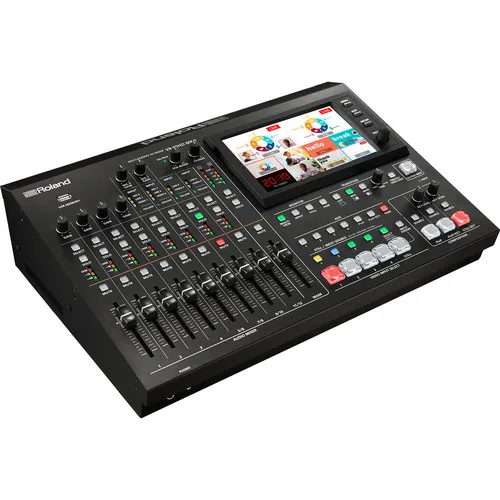 Top Discounts Hot Sales Roland VR-50HD MK II Multi-Format AV Mixer with USB 3.0 Streaming