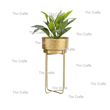 Attractive Design Flower Pot Planter With Iron Stand Superior Quality Garden Decoration at Lowest Prices