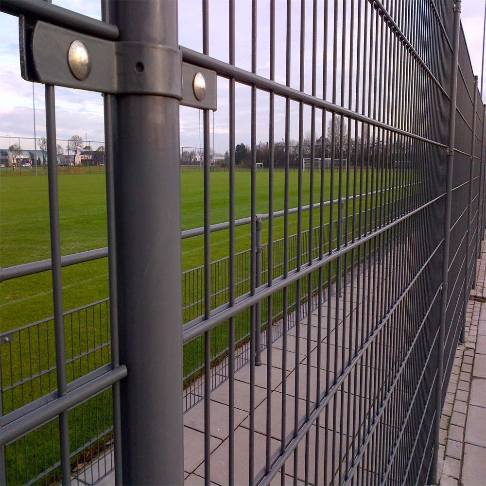 High Quality 868 galvanized powder coated  Double Loop Welded Wire Mesh Fence