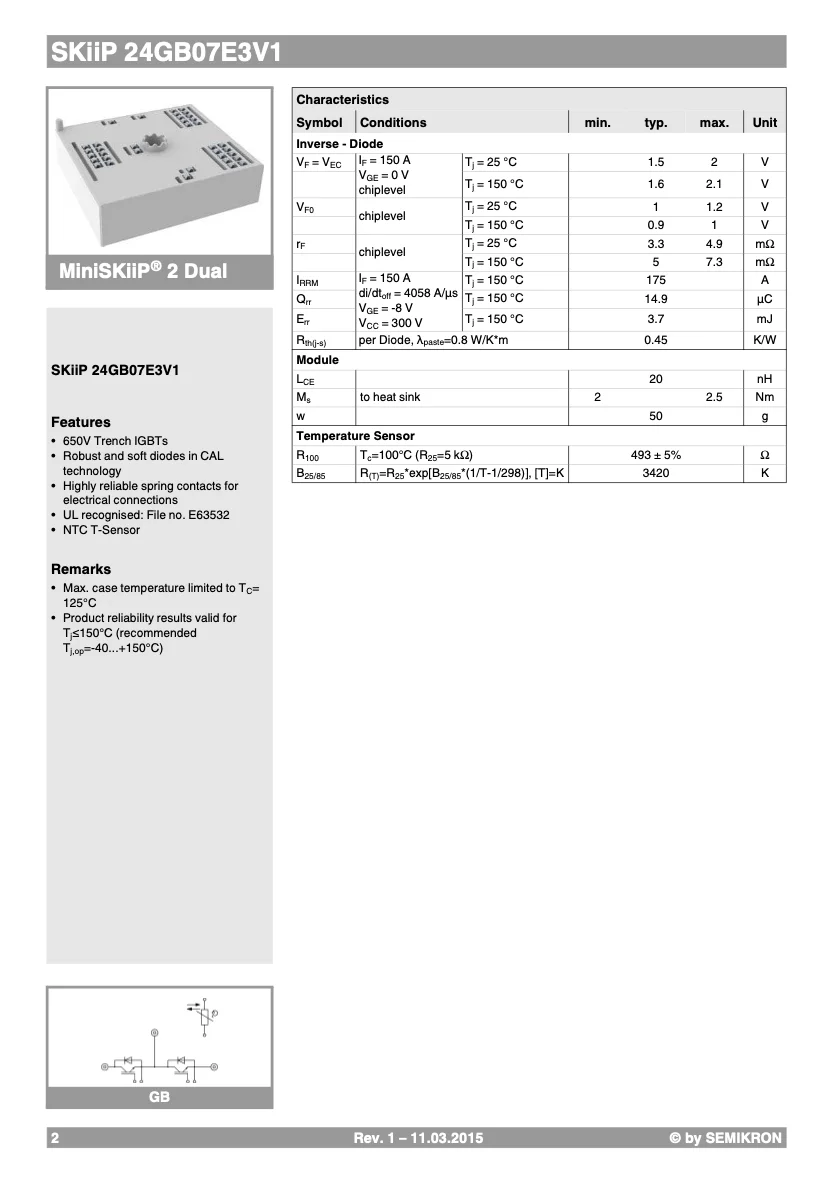 Good Quaity Original And certified SKiiP 24GB07E3V1 From Germany Steering Angle Sensor Ssecurity Sensor