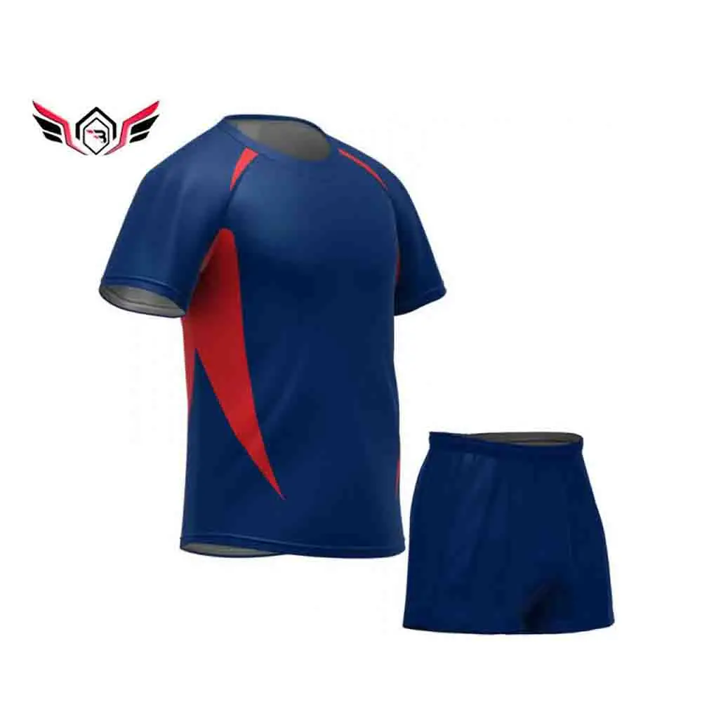High Quality Protective Body Rugby Polo Shirt Football Wear Jersey Uniform For Sale