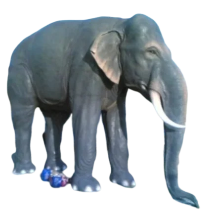 LIFE SIZE FIBREGLASS ELEPHANT STATUES POLYRESIN STATUES ELEPHANT SCULPTURE