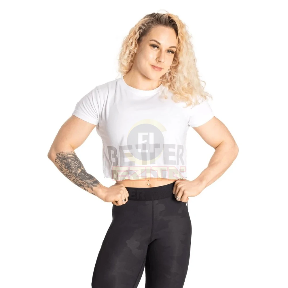 Укороченная белая футболка с изображением девушек, лучшего тела, Астория