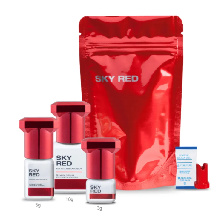 eyelashes wholesale Eyelash Adhesive Private Label Eyelash Glue Wholesale Clear Black OEM Sky Red DHL Fedex UPS sky series glue.