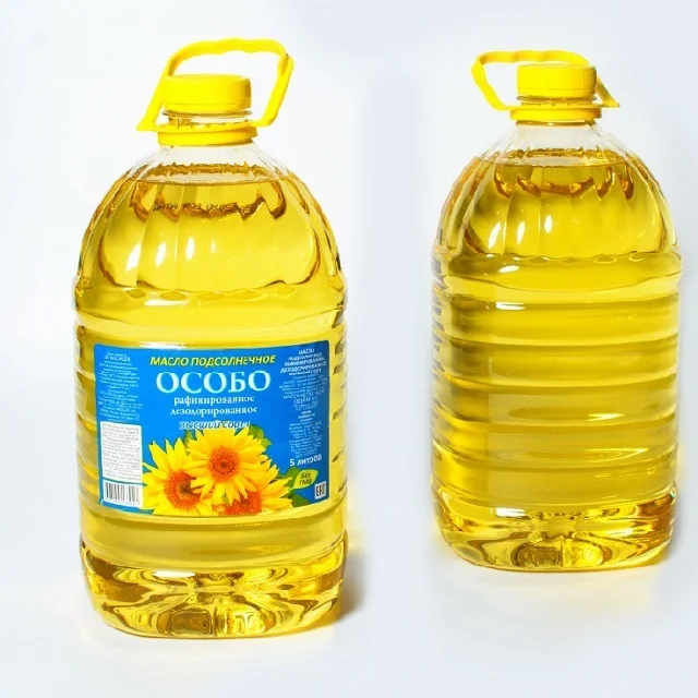 Organic Refined Sunflower Cooking Oil in Plastic Bottle or Bulk Packaging