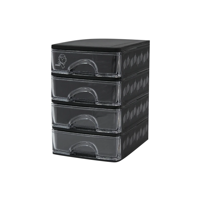 
4 Layer Plastic Desktop Drawer Box for Parts Storage 
