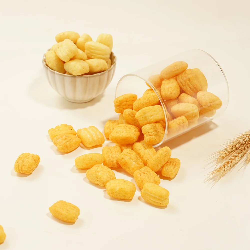 QINQIN OEM куриный крекер с ароматом пшеницы 105 г бисквита/воздушные закуски