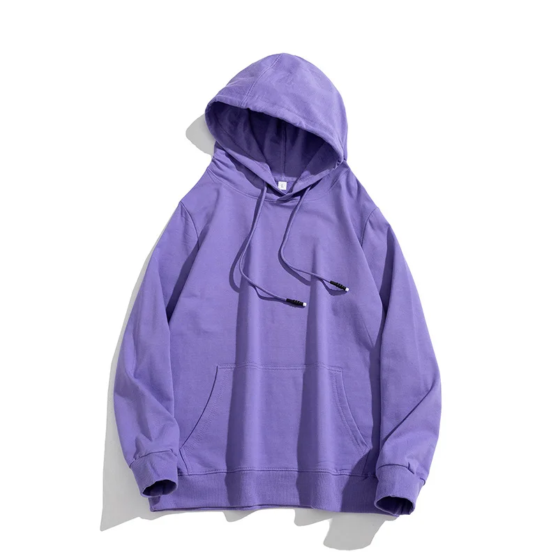 US EU Oversize Custom Hoodies Embroidered 100 Cotton Hooded Sweatshirt for Men Pink Avocado Black Green