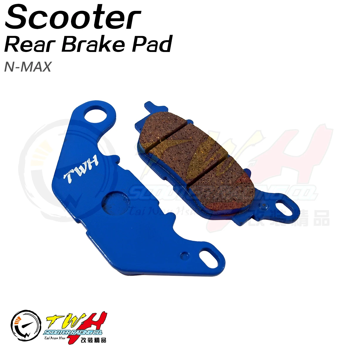 TWH N-MAX Scooter Motorcycle Rear Brake Pad For YAMAHA