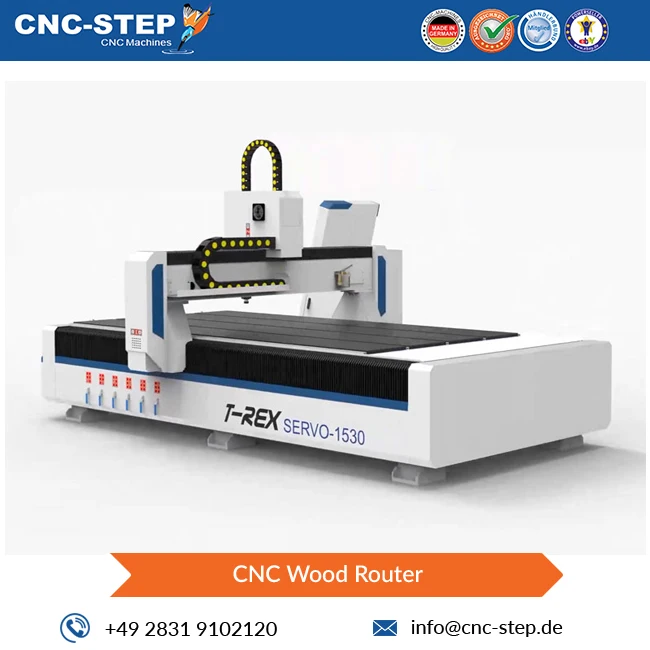 3780x2350x2100 мм серводвигатель CNC деревообрабатывающий станок T-Rex Servo-1530 от производителя