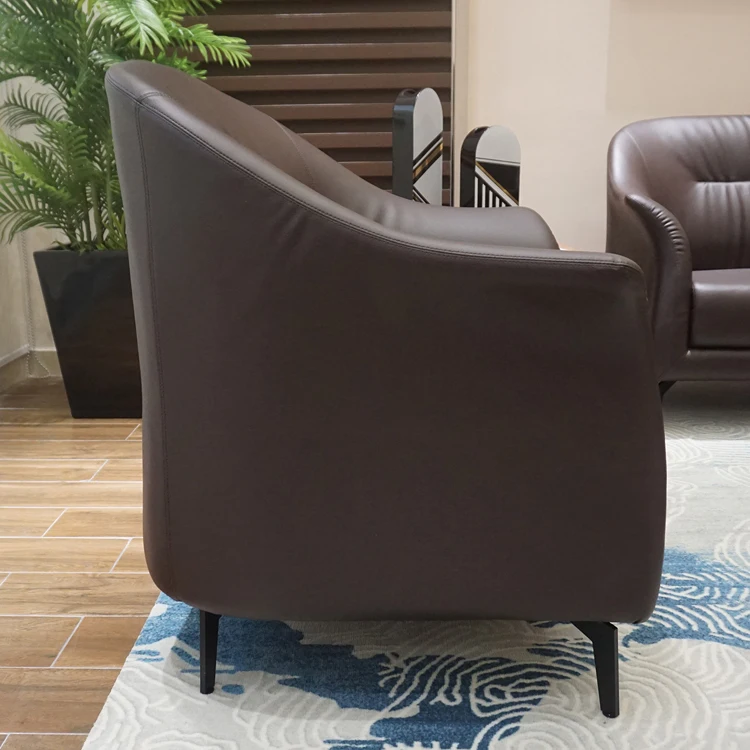 Новая модель офисной мебели кожаный диван дизайнерский угловой современный европейский стиль сумка Epe + пластиковый пакет защита углов