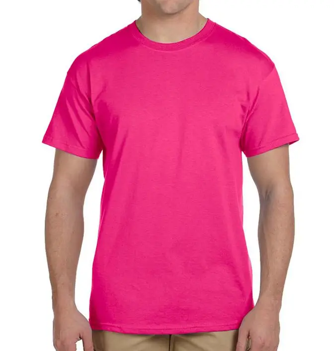 Pink color wholesale men summer fashion t shirt mens hip hop tees