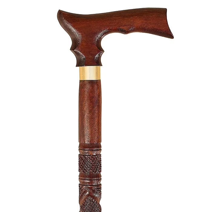 Best Brown color wooden walking stick