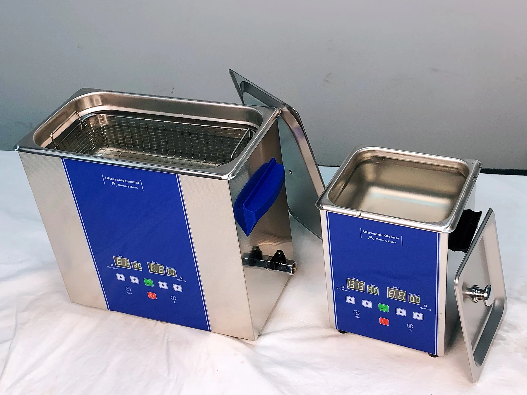 Eumax высокое качество сильная мощность очистки Цифровые сенсорные клавиши большой светодиодный дисплей Нержавеющая сталь 304 бак 2L ультразвуковой очиститель