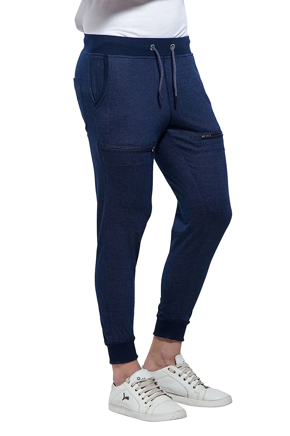 Мужские свободные брюки с эластичной талией