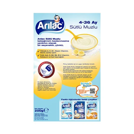 
High Level ARILAC Baby Milk Powder 