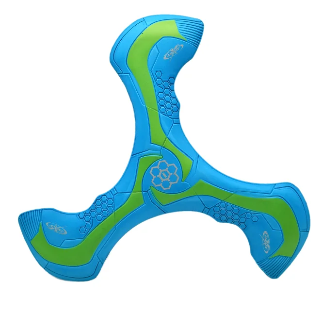 Amazing Toyz SportX top quality beginner bommerang toy soft foam plastic tri sides 23 cm toy boomerang kids elderly and pet toy