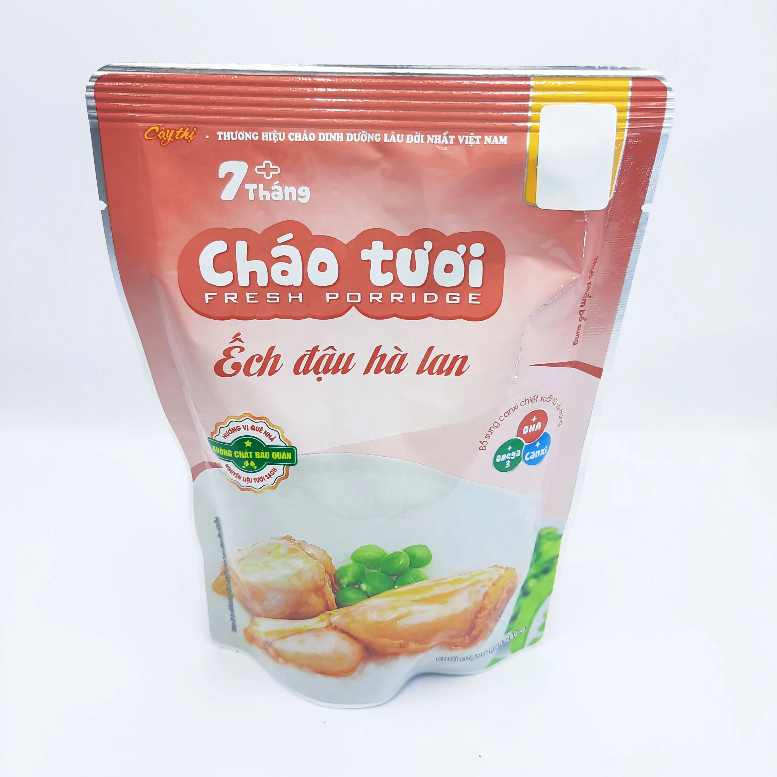 Хит продаж мгновенная каша из Вьетнама с изображением вкусной лягушки и гороха