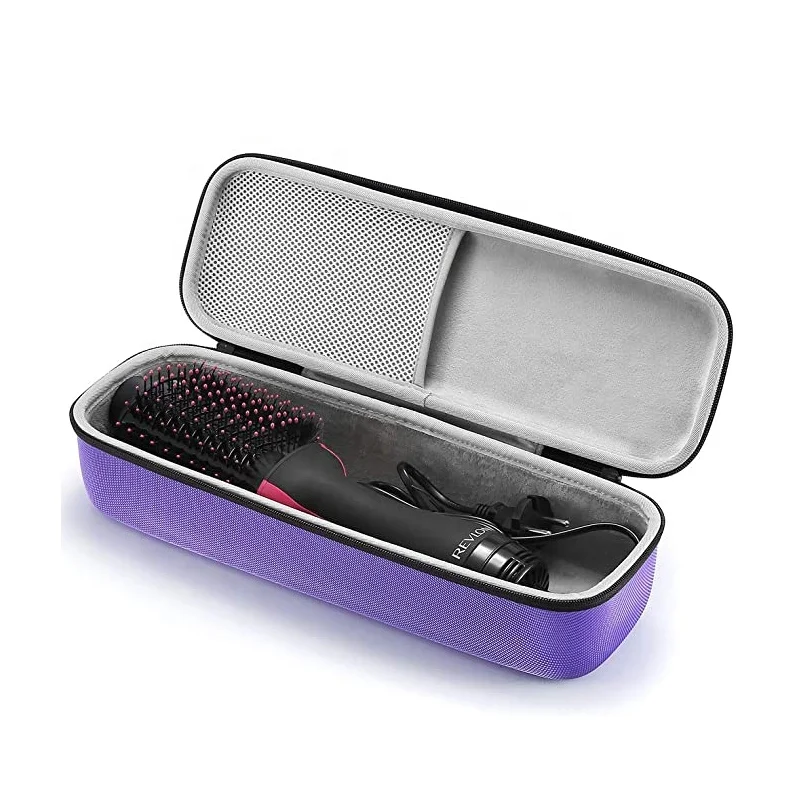 Custom Portable Eva Blow Dryer Travel Hard Case For Hair Dryer Fast Hair Straightener Brush Hot Air Brush