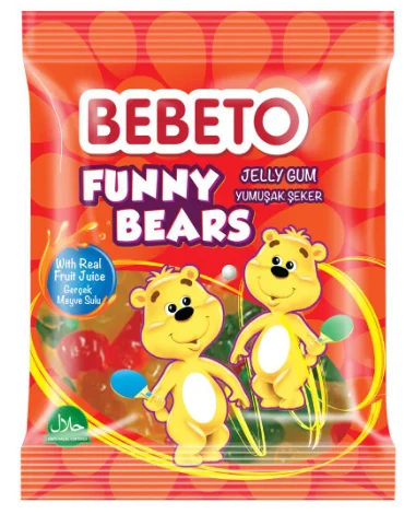 KERVAN GIDA Bebeto мягкие конфеты 80 г