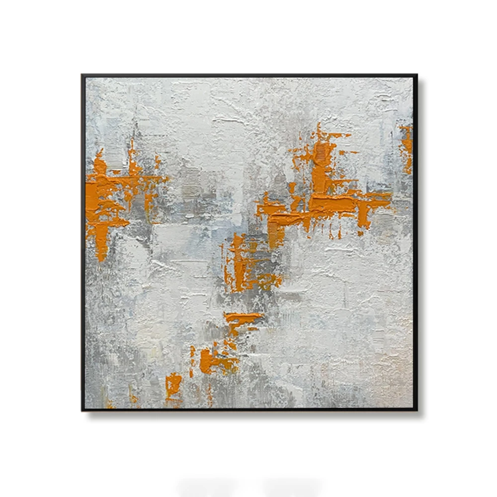 Abstract Oil Painting for Living Room Bedroom Office 20X20 inch/50X50 cm