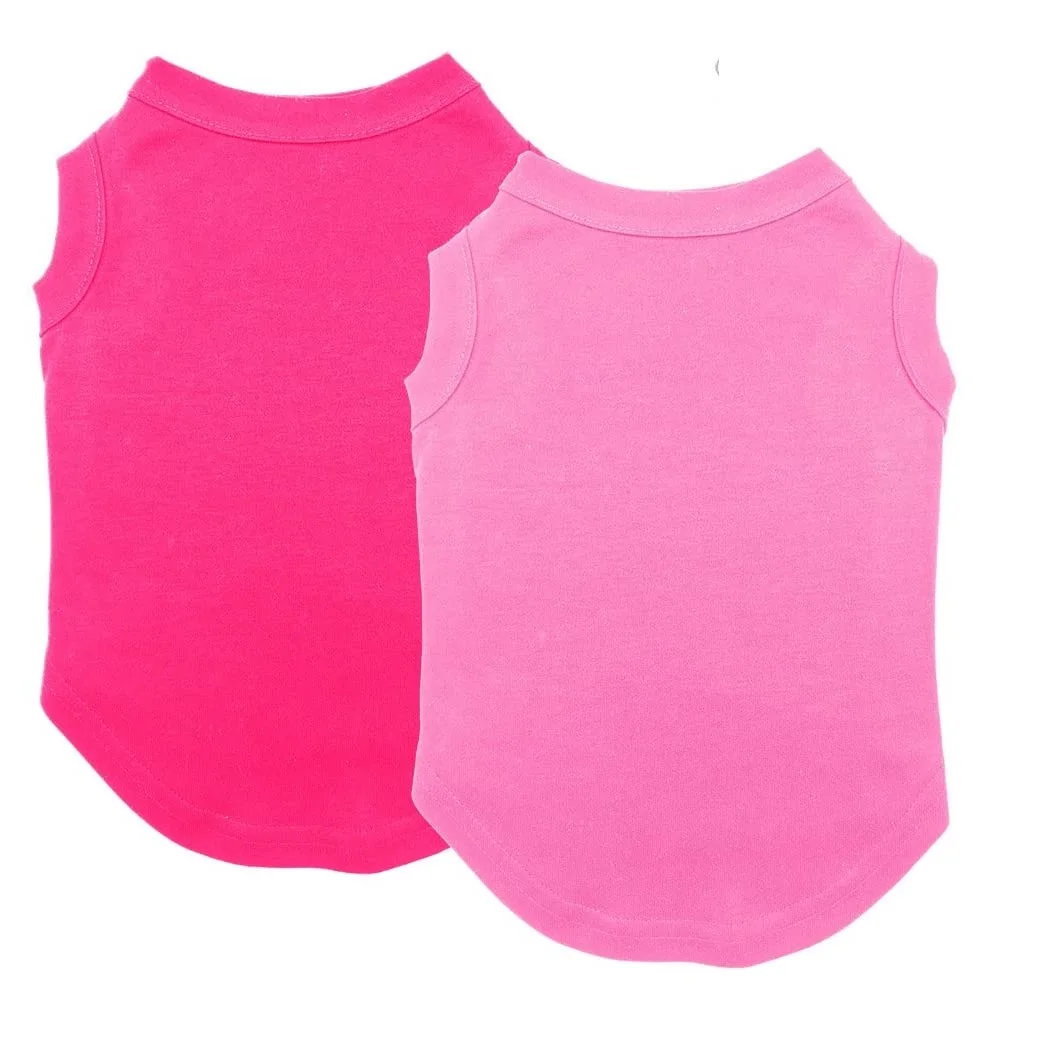 Best Selling Solid Color Basic Pet Dress in Cheap Price  From Bangladeshi Manufacturer Soft Cotton Dog Clothe