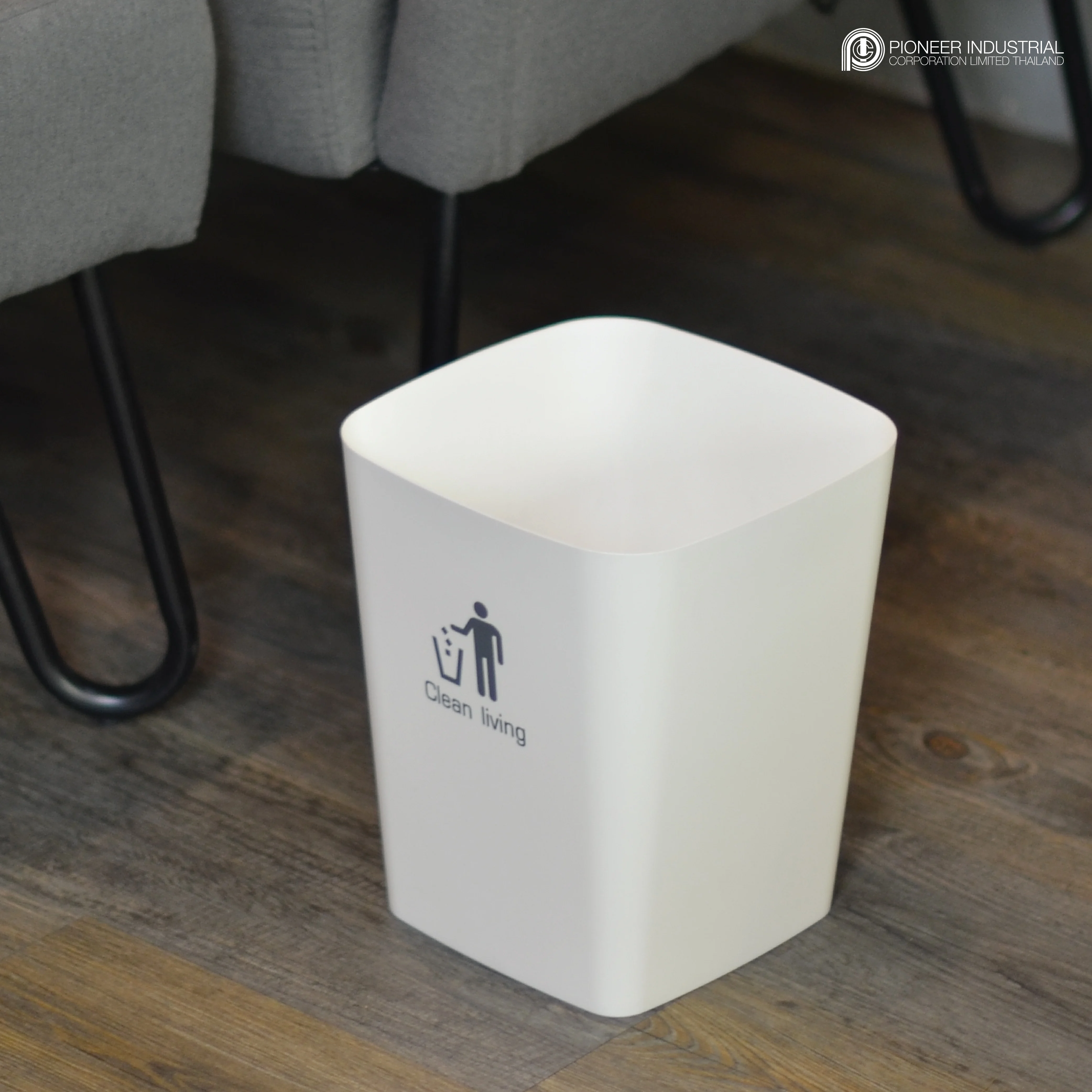 Dust bin waste trash can bin  plastic Thailand manufacturer exporter high quality products plastic bin