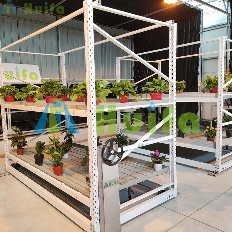 Прямая Заводская поставка, подвижная вертикальная стойка для выращивания растений в теплицах
