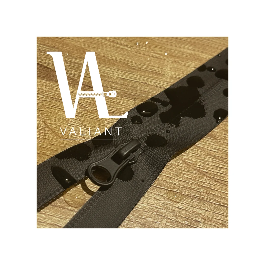 #5 водостойкая молния с открытым концом резиновым съемником краски