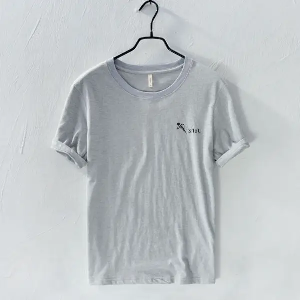 OEM hemp cotton t shirt organic t shirt 100% organic cotton t shirt hemp men