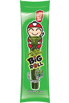 Tao Kae Noi большой рулон жареных морских водорослей 3 г x 12x12 оригинальный вкус