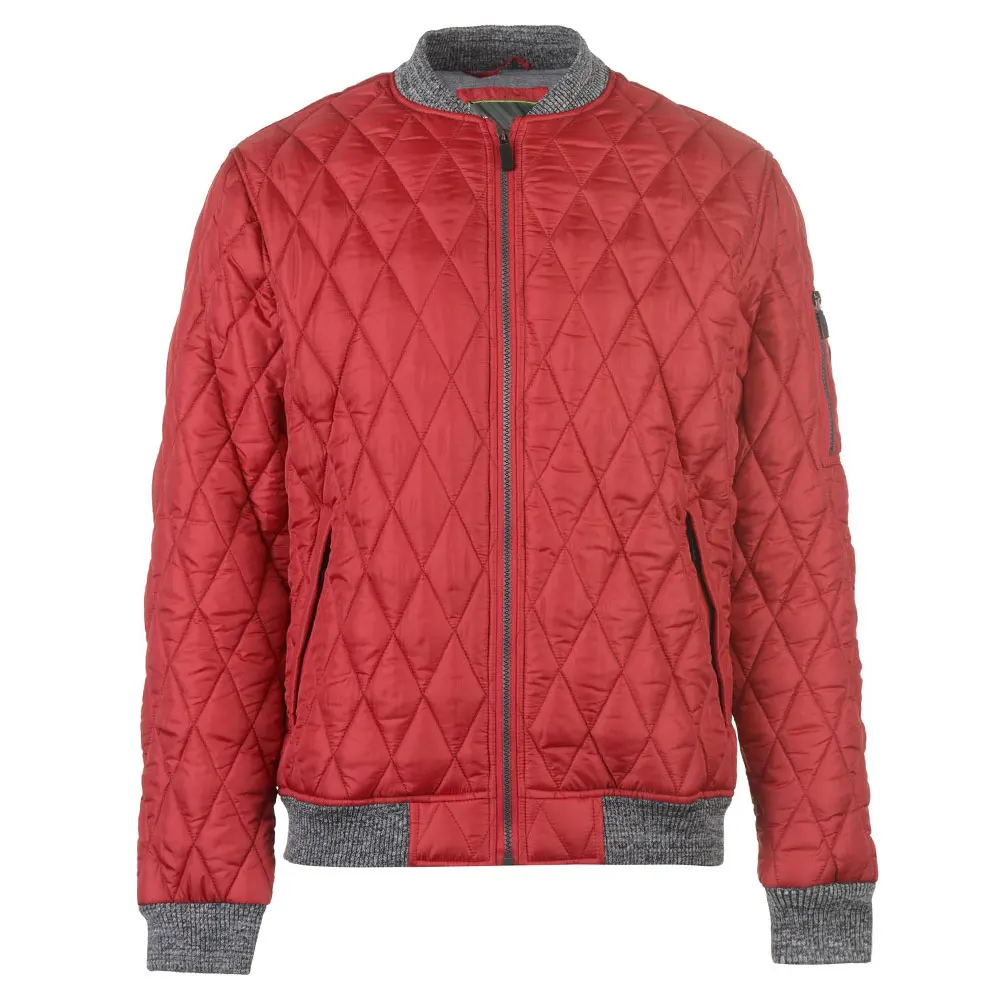 Wholesale Plain Thin Zipper Men Bomber Jacket Top Quality Winter Thickening Warm New Style Bomber Men Jackets