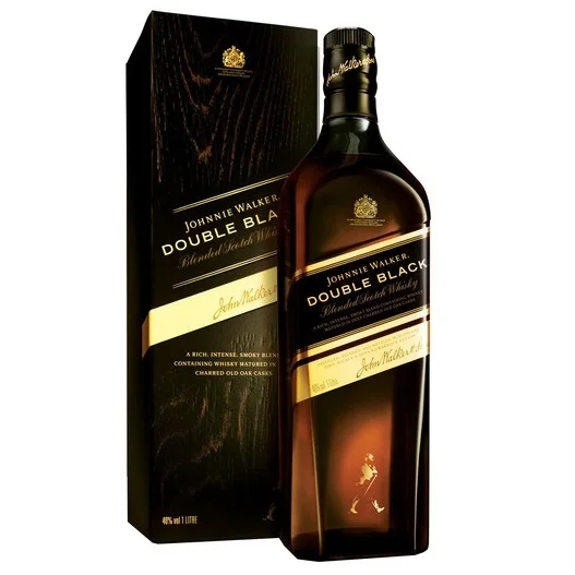 
Whisky to Buy Double Black 1L 40% Alcohol with Hints Soft Wood Smoke Salty Butter Custard Cereal Grains 