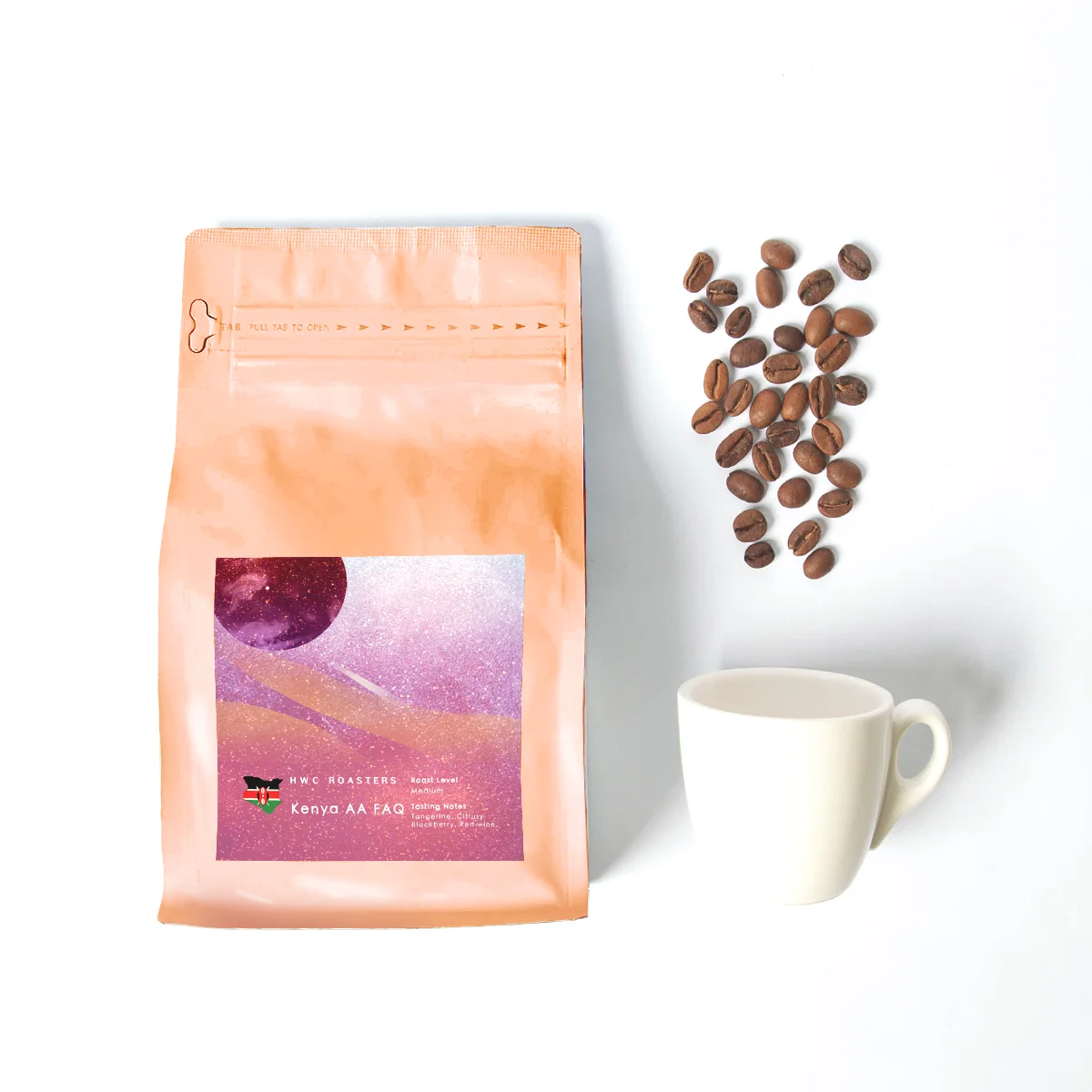 Single Origin Kenya AA FAQ hwc arabica roast whole bean coffee beans price