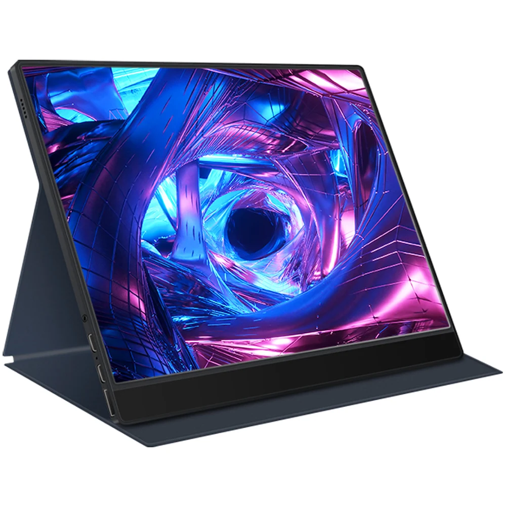 Newest Portable monitor 15.6 inch Touch screen Built-in battery 3840x2160 4K UHD IPS with Type-C for phone laptop XBOX/PS4