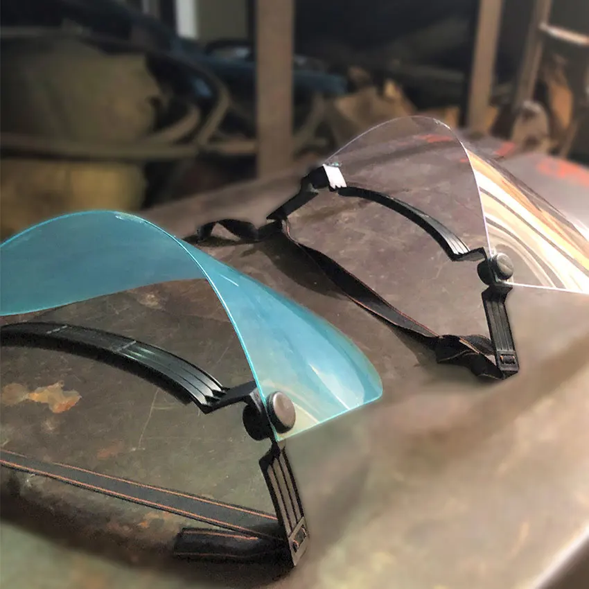 Fantastic safety faceshield with flip up visor 50 pieces min order