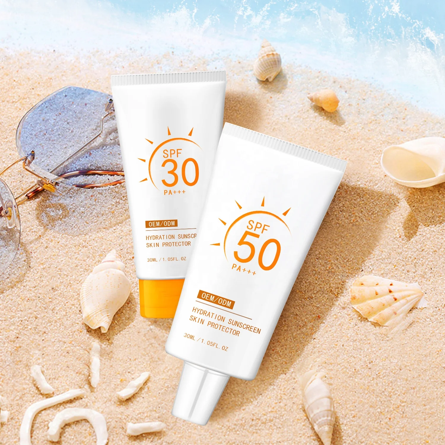 Собственная Марка, экологичный солнцезащитный лосьон, антиоксиданты, минеральный солнцезащитный крем для чувствительной кожи