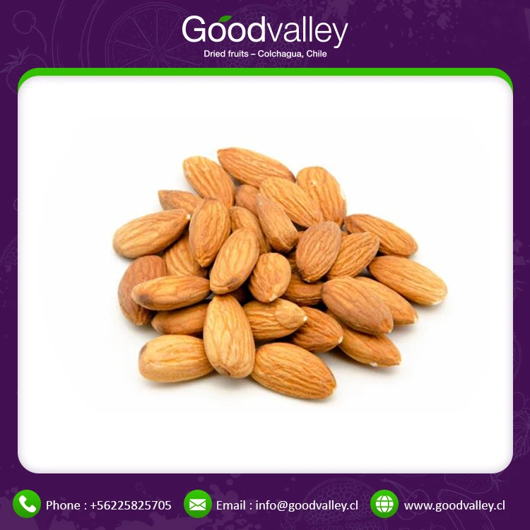 2021 Wholesale Top Quality Factory Organic Almond Nuts Kernels for Reduced Blood Pressure
