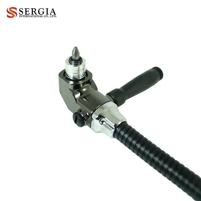 Taiwan Quick Release Type Angle Driver with Flex. Flexible Shaft Bit Holder for Power Tool