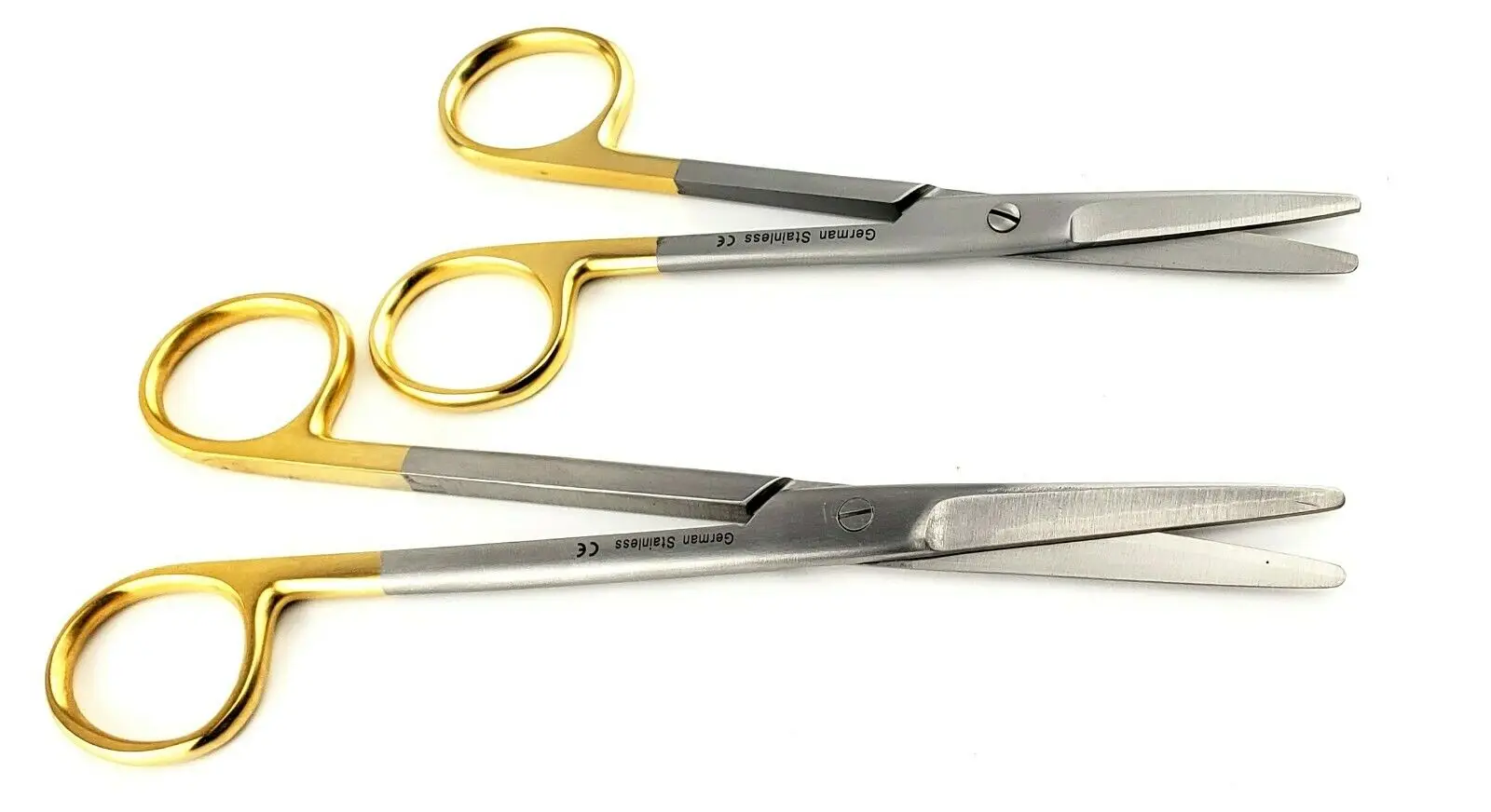 Рабочие ножницы безопасная точка Mayo из нержавеющей стали прямые рабочие