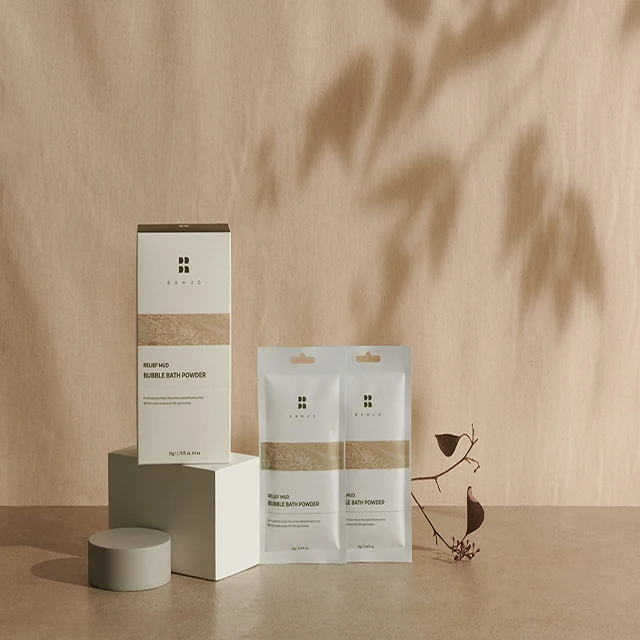 
BRMUD RELIEF MUD BUBBLE BATH POWDER 50 g X 6 ea OTILTD 