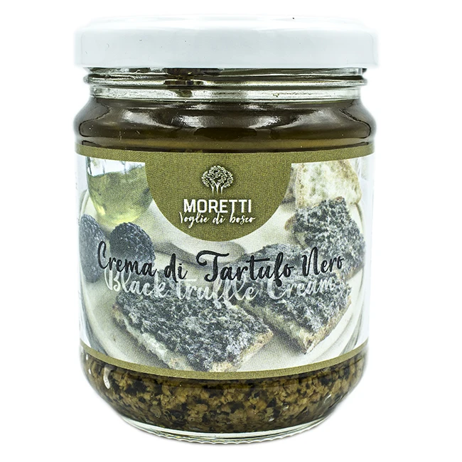 Special Italian Product 65 % Summer Black Truffle Cream 170 g with Extra Virgin Olive Oil for Pasta and Top Bread Canned Food (11000002029985)