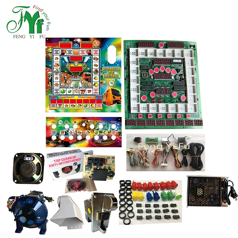 FM-08 Metro mario game machine tragamonedas for slot game Made in Taiwan FengYiFu