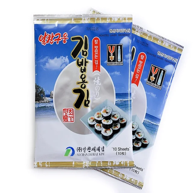 Корейские водоросли для обертки водорослей kimbab Haccp
