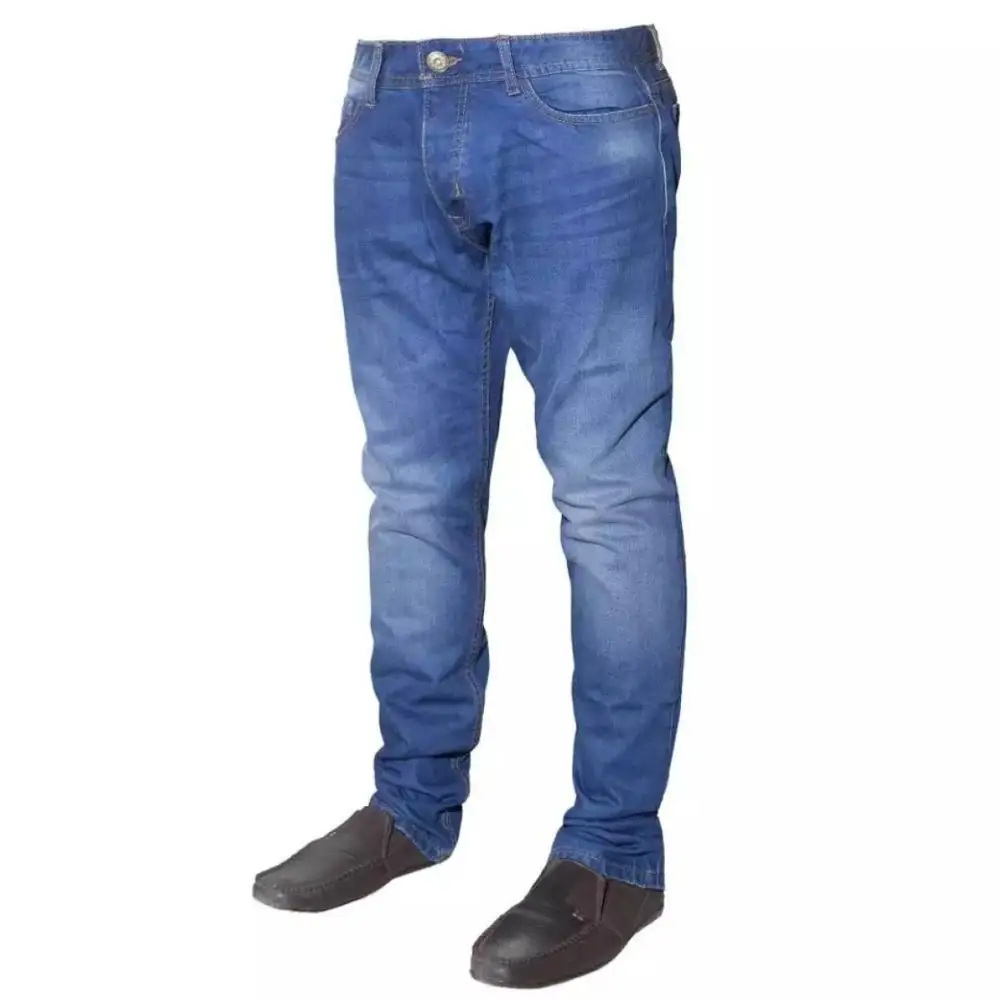 New Jeans Regular Straight Denim Jeans for male Classic ripped Casual Pants Elastic High Quality Brand jean from Bangladesh